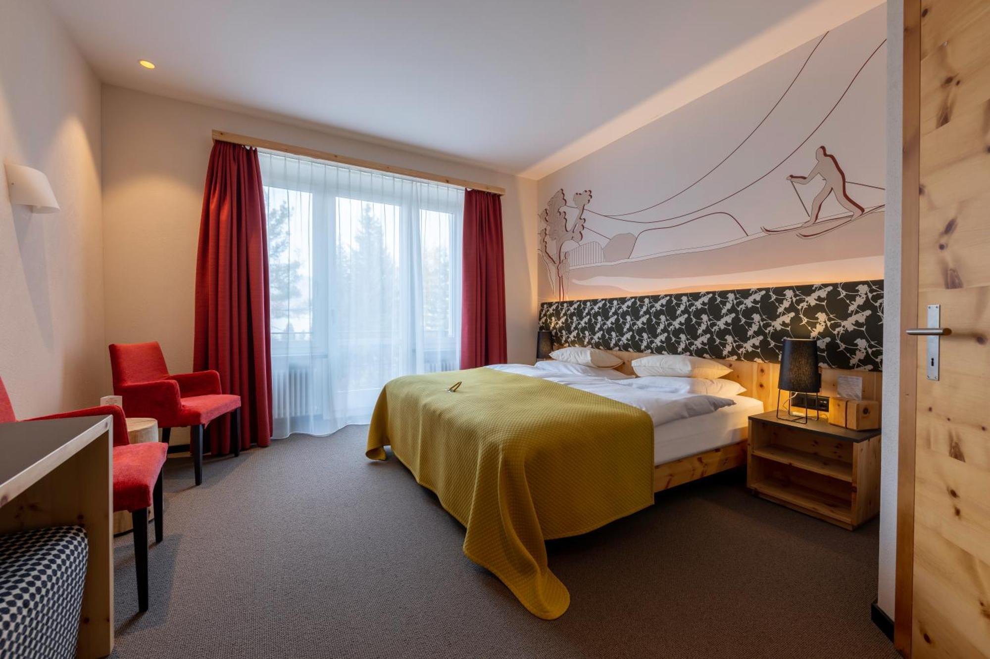Sporthotel Понтрезина Номер фото