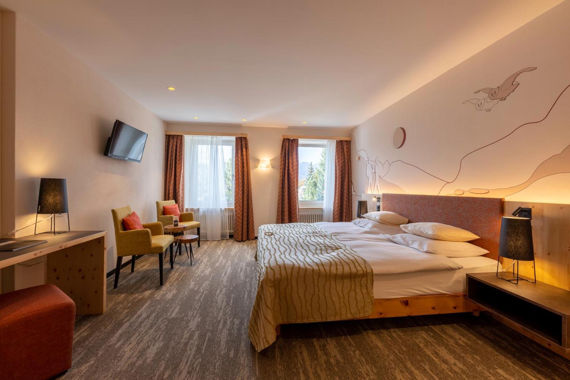 Sporthotel Понтрезина Номер фото